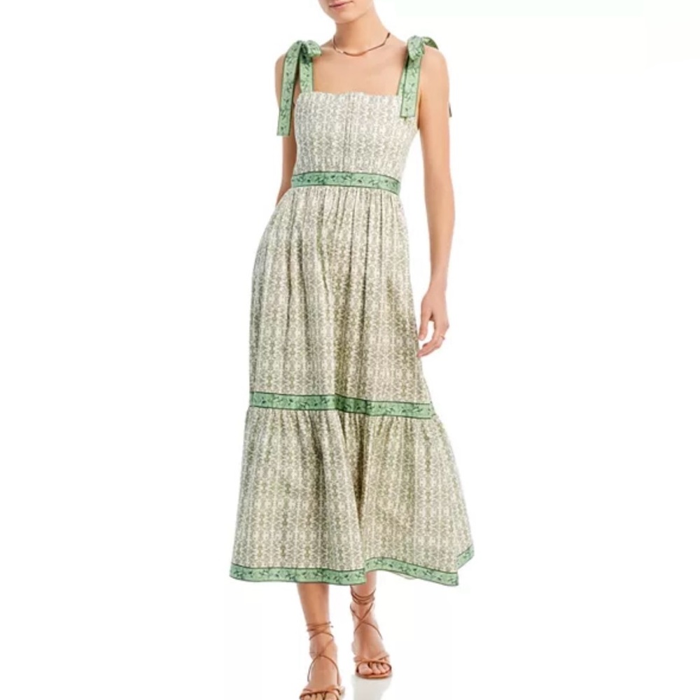 Alice and Olivia Breslin Corset Midi Dress